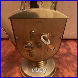 Rare 1956-60 Phinney Walker Art Deco Style Clock & Evans Table Lighter Working