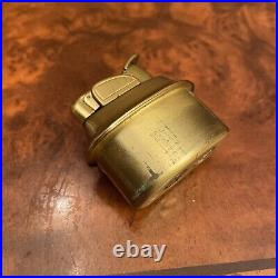 Rare 1956-60 Phinney Walker Art Deco Style Clock & Evans Table Lighter Working