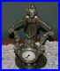 Rare Antique Art Deco Sculpture Figural German Clock
