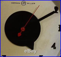 Rare Antique Circa 1930s Art Deco, Gilbert Rohde by Herman Miller Alarm Clock, NR