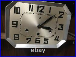 Rare Antique Jura French Art Deco 8 Chime Rod Westminster Wall Clock Parts
