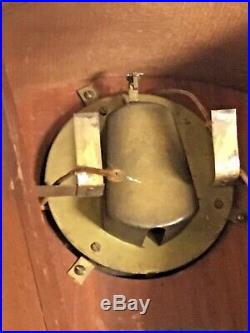 Rare Art Deco Nmc Electric Ufo Disc Torsion Clock Not Tiffany Never Wind