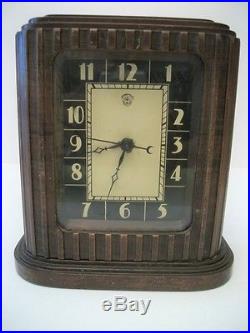 Rare Art Deco Vintage 1931 Herman Miller Clock 4779 Gilbert Rohde Design Works