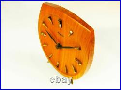 Rare Beautiful Art Deco Dugena Kienzle Desk Clock Design