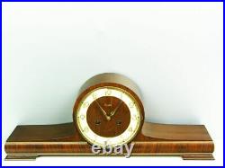 Rare Beautiful Pure Art Deco Kienzle Chiming Mantel Clock