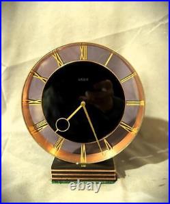 Rare Clock Kienzle H. Moller Bauhaus Art Deco