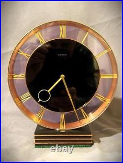 Rare Clock Kienzle H. Moller Bauhaus Art Deco