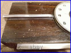 Rare Gilbert Rohde / Herman Miller Art Deco Table Clock # 6366 Needs Restoration