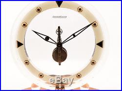 Rare Jaeger-LeCoultre table clock with 8-day baguette movement, art deco, 1930´s