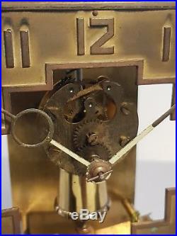 Rare Kundo Bulle Electro Magnetic Clock In Art Deco Case G W O