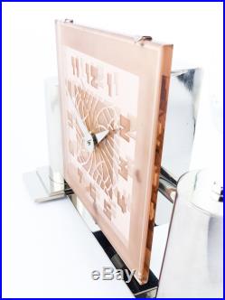 Rare Leon Hatot ATO table clock, art deco, 1930´s