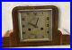 Rare Urgos Very Nice Vintage Mantle Clock Striking 8 Day, Art Deco Style