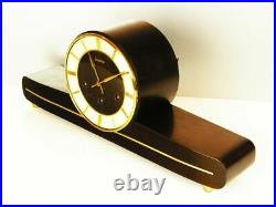 Rare Westminster Art Deco Junghans Chiming Mantel Clock