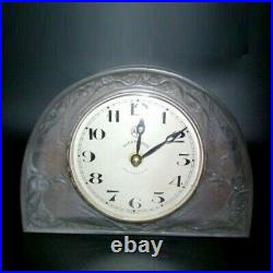 René Lalique Glass'Moineaux' Clock