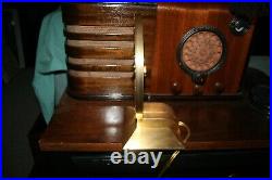Restored Vintage Jefferson Golden Hour Electric Mystery Clock