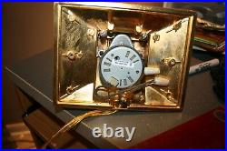 Restored Vintage Jefferson Golden Hour Electric Mystery Clock