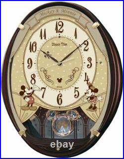 SEIKO FW579B Wall Clock Disney Time Mickey Mouse 6 songs Analog Japan DHL NEW