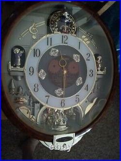 SEIKO QXM147BRH Melodies In Motion HIFI Elvis/Beatles Works Great | Art  Deco Clock