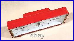 SEIKO ROBIN Vintage 1950's 1960's Mantel Table Alarm Clock Retro Rare /