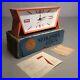 SEIKOSHA ROBIN Vintage Art Deco Samon Pink Alarm Clock BOXED