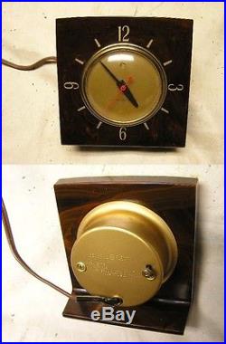 Superb Art Deco Catalin Ge 3h178 The Candidate Electric Desk Mantle Clock