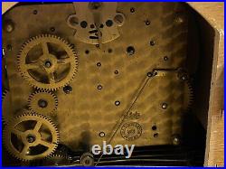 Schatz Art Deco German Triple Chime Mantel Clock