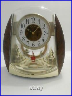 Seciko Stunning Melodies In Motion Musical Mantle Clock Beautiful Design Musical
