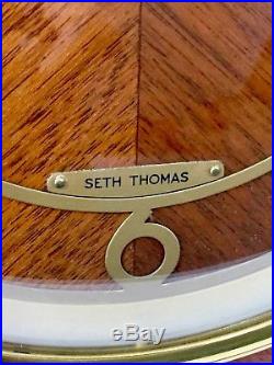 Seth Thomas Mantel Clock Art Deco Electric Southbury Westminster Chime
