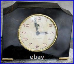 Seth Thomas clock Rd. 1931 made in canada Catalin art deco withalarm working