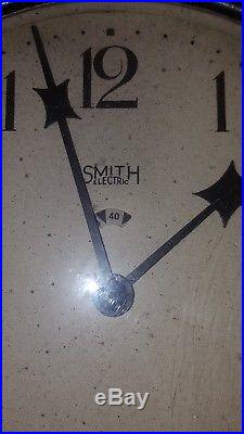 Smiths Bakelite York wall clock unusual art deco style 8 dial 1930's