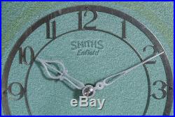 Smiths Enfield Art Deco 8 Day Wall Clock Excellent Condition (Fully Serviced)