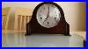 Smiths Enfield Westminster Chime Art Deco Table Mantle Clock Chiming