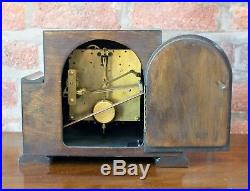 Square Art Deco Chiming Clock Enfield