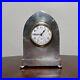 Sterling Silver Case Antique Clock Birmingham Hallmarked Tombstone Case