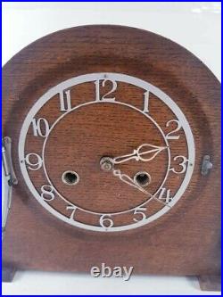 Stunning And Rare Smiths Enfield Antique Art Deco Striking Mantel Clock, 1956