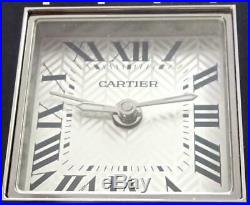 Superb Cartier Desk/Alarm Clock