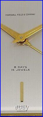 Swiss alarm clock 8days 15 jewels