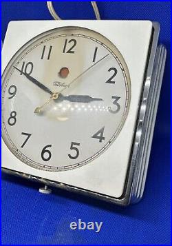 Telechron CONSORT Electric Clock Model# 2F01 Vintage USA MADE