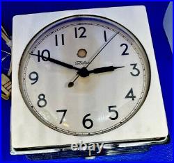 Telechron CONSORT Electric Clock Model# 2F01 Vintage USA MADE