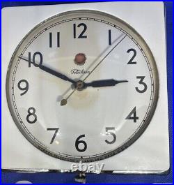 Telechron CONSORT Electric Clock Model# 2F01 Vintage USA MADE