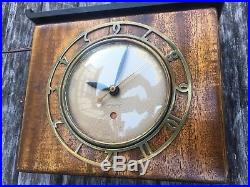 Telechron Traymore Clock Gorgeous Art Deco Works Perfectly
