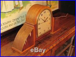 Telechron clock 5F03 Brandon Vintage Art Deco