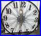 The Barrel Shack -The Victor Handmade Large Wall Clock from Bicycle Wheel-NEW