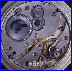 Tiffany 1920s Vtg Art Deco 8 Day Boudoir Clock Ticks 15j Concord Radium Dial