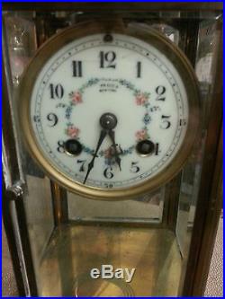 Tiffany Carriage Clock Made in France 30's ART DECO