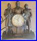 UNITED Lincoln, Roosevelt, Washington Ships Wheel Electric Clock 1930’s