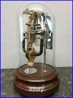 Unusual Art Deco Bulle Clockette Battery Powered Electromagnetic Mantle Clock