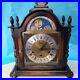 Urgos Schlagwerk Westminster Table Clock With Moonphase, Working