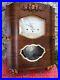 VEDETTE Westminster chime wall clock France Art Deco French Pendulum Vintage