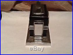 Very Rare Antique Art Deco Ronson Table Lighter With Clock Must See No Reserve
